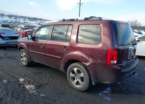 2014 Honda Pilot Ex-L из США, поврежденный, VIN 5FNYF4H54EB008300